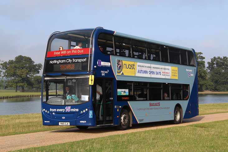 Nottingham Scania N230UD ADL Enviro400 641